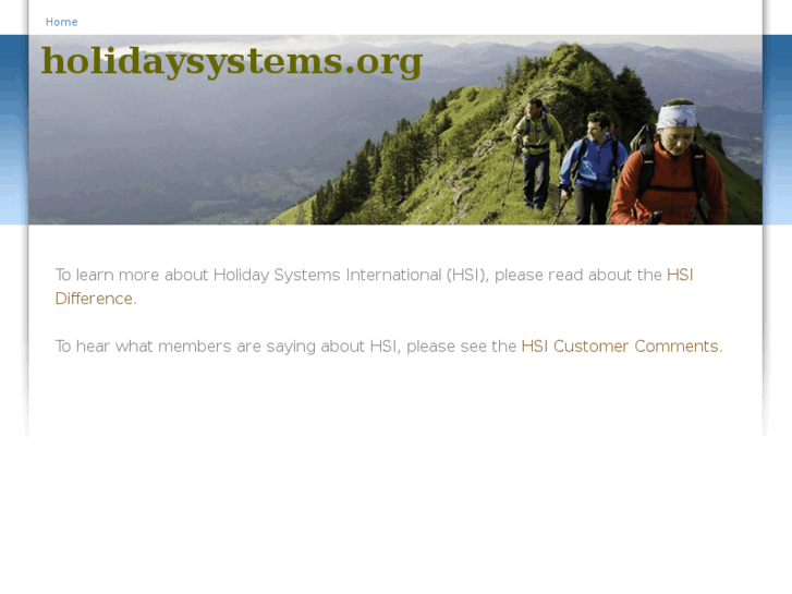 www.holidaysystems.org