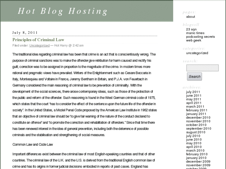 www.hotbloghosting.com