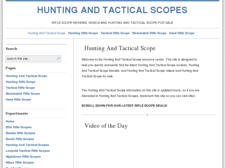 www.huntingandtacticalscopes.com