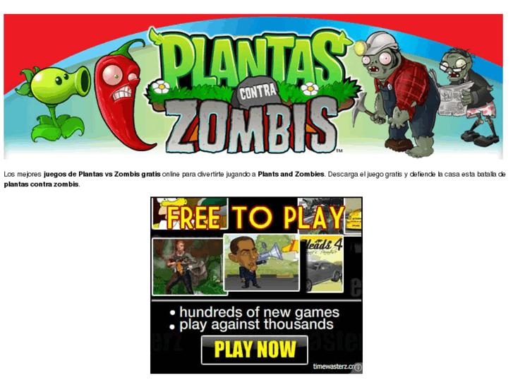 www.juegosdeplantasvszombies.com