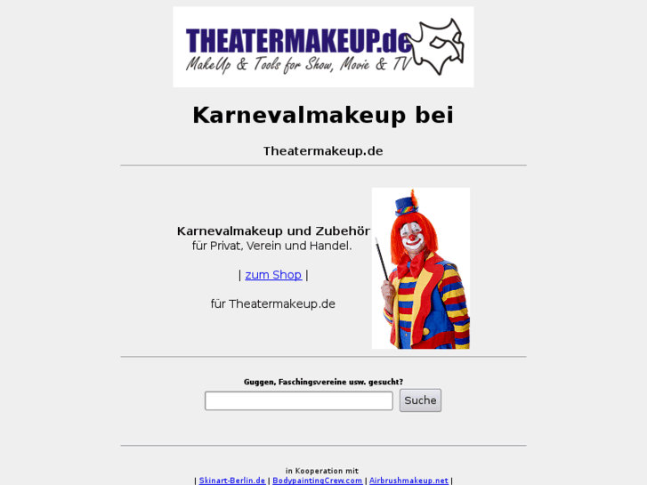 www.karnevalmakeup.com