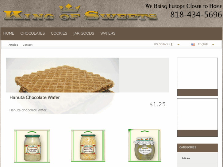 www.kingosweets.com