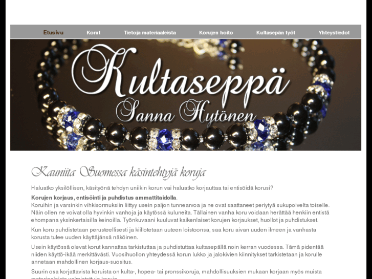 www.kultaseppasannahytonen.com