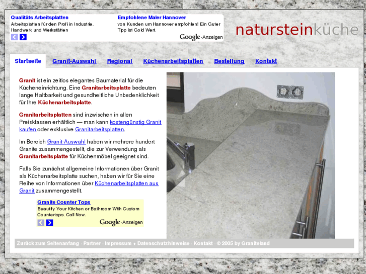 www.natursteinkueche.de