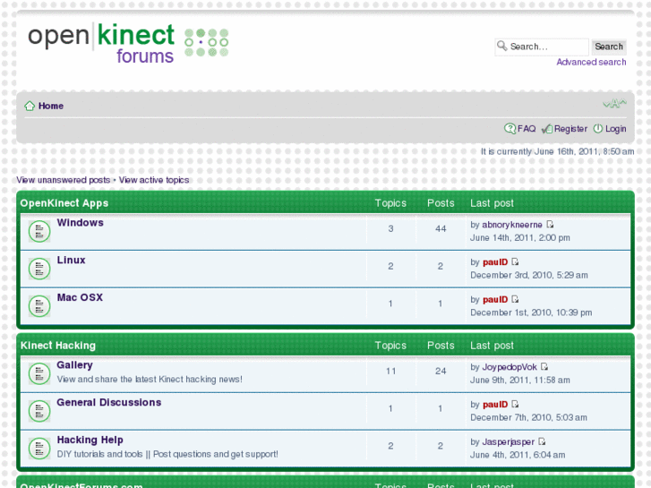 www.openkinectforums.org