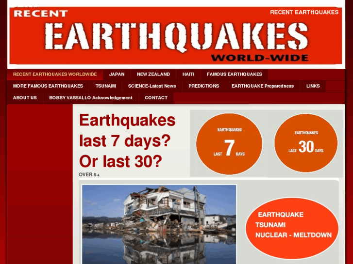 www.recentearthquakes.net