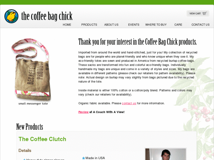 www.thecoffeebagchick.com