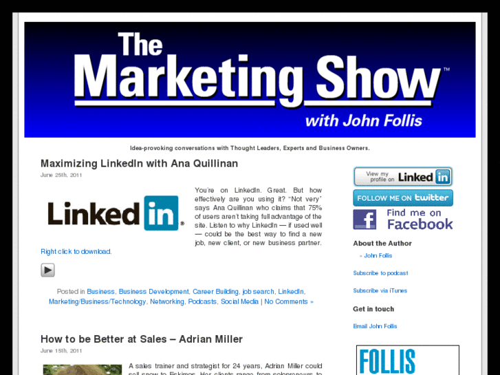 www.themarketingshow.net