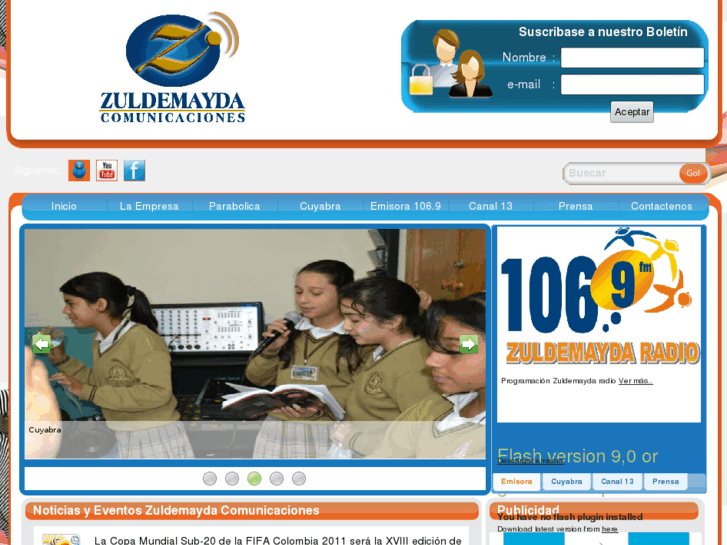 www.zuldemaydacomunicaciones.com