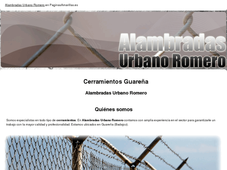 www.alambradasurbanoromero.com