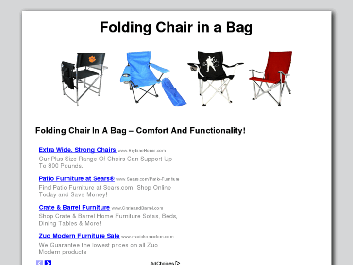 www.foldingchairbag.net