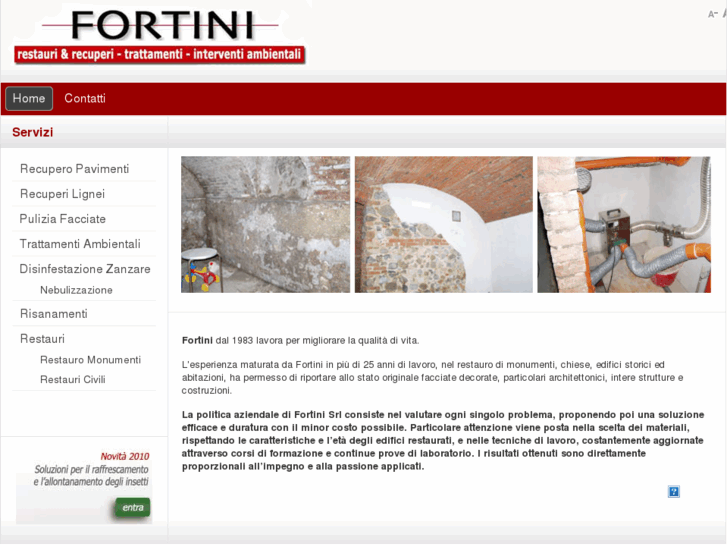 www.fortinisrl.it