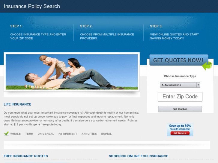 www.insurancepolicysearch.org