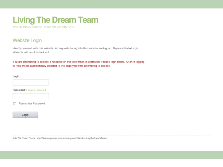 www.livingthedreamteam.net