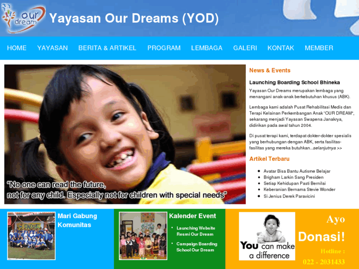 www.ourdreams-indonesia.org