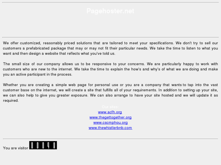www.pagehoster.net