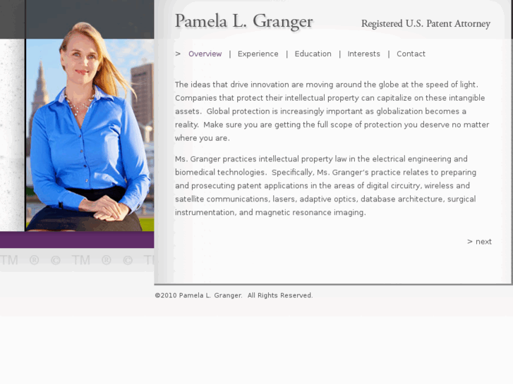 www.pamelagranger.com