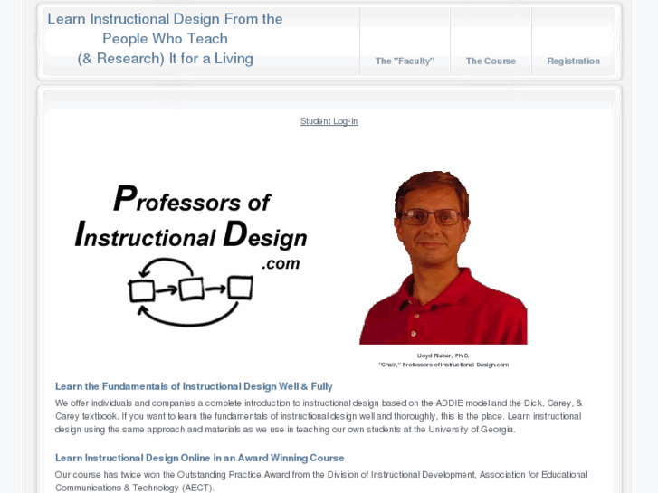 www.professorsofinstructionaldesign.com