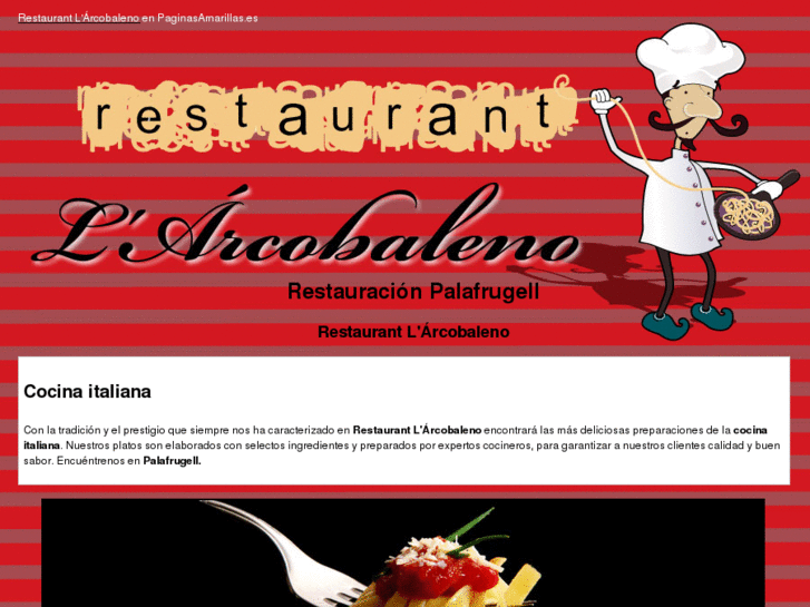 www.restaurantarcobaleno.com