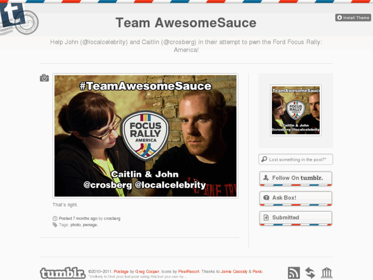 www.teamawesomesauce.us
