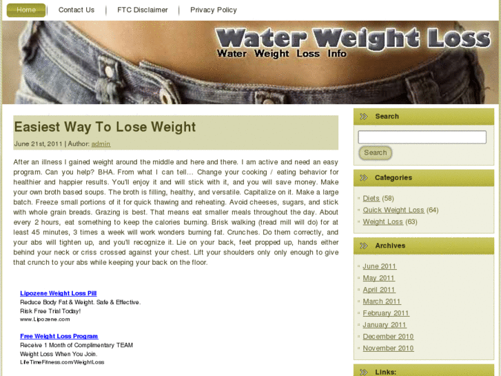 www.waterweightloss.info