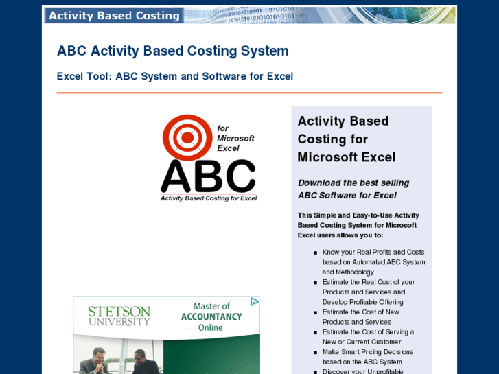 www.activitybasedcostings.com