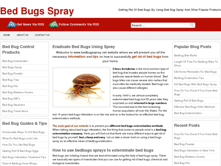 www.bedbugsspray.net