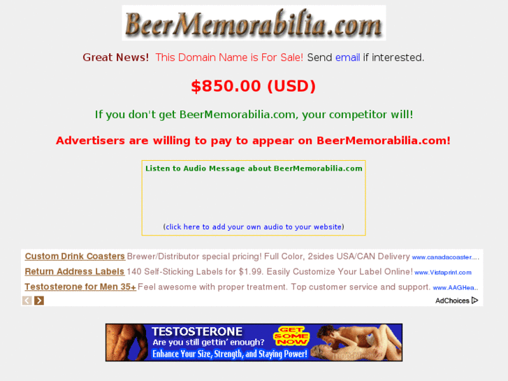 www.beermemorabilia.com