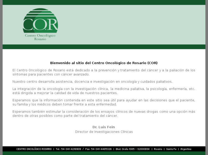 www.centrooncologicoderosario.com