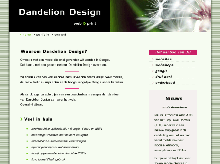 www.dandelion-design.nl