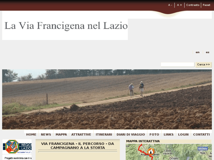 www.francigenalazio.it