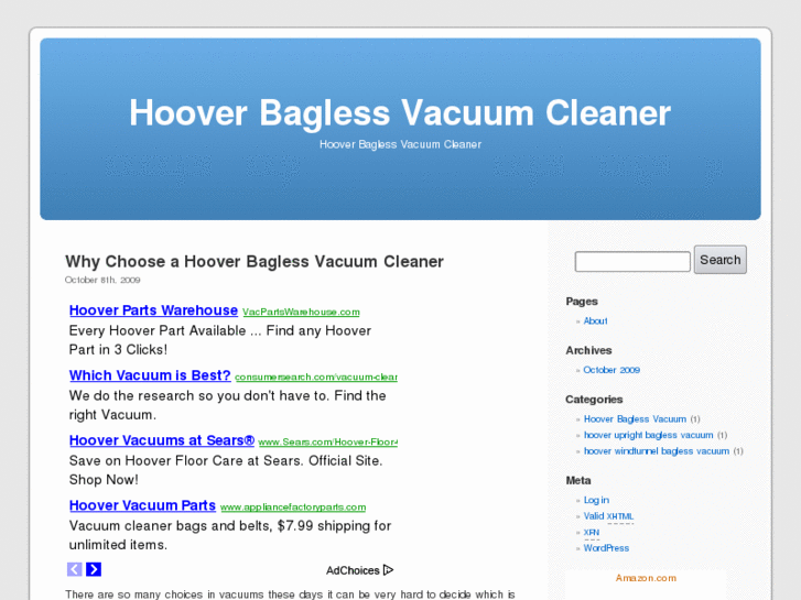 www.hooverbaglessvacuum.net