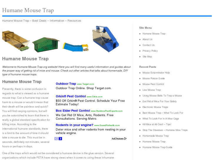 www.humane-mousetrap.org