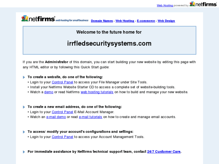 www.irrfledsecuritysystems.com