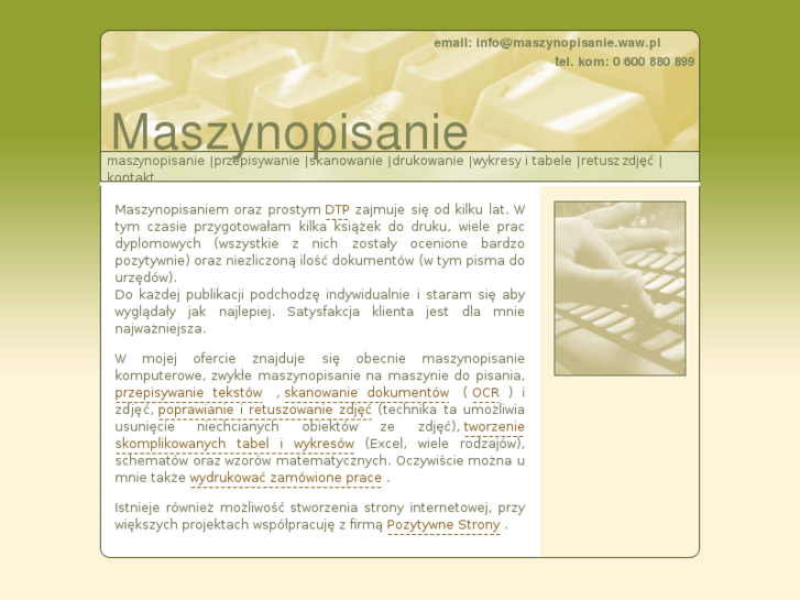 www.maszynopisanie.waw.pl