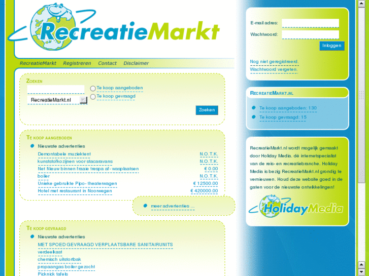 www.recreatiemarkt.nl