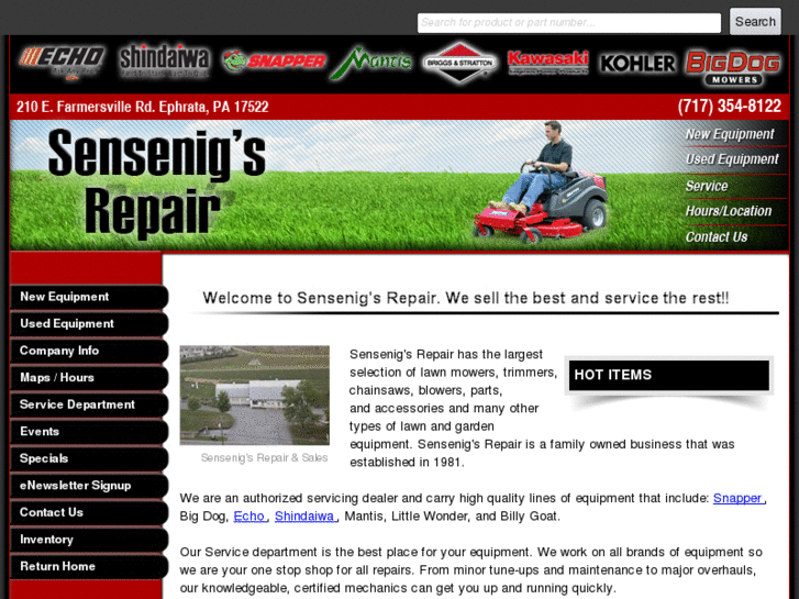 www.sensenigsrepair.com