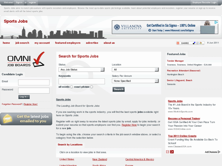 www.sports-jobs.org