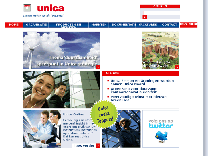 www.unica.nl