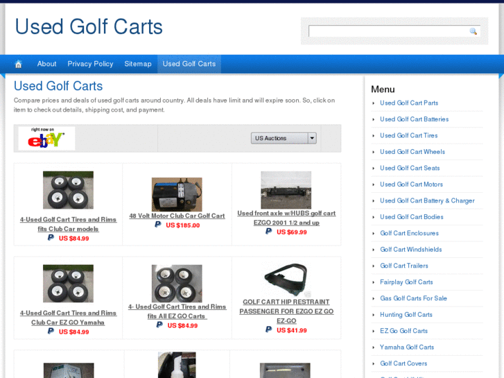 www.usedgolfcart.us