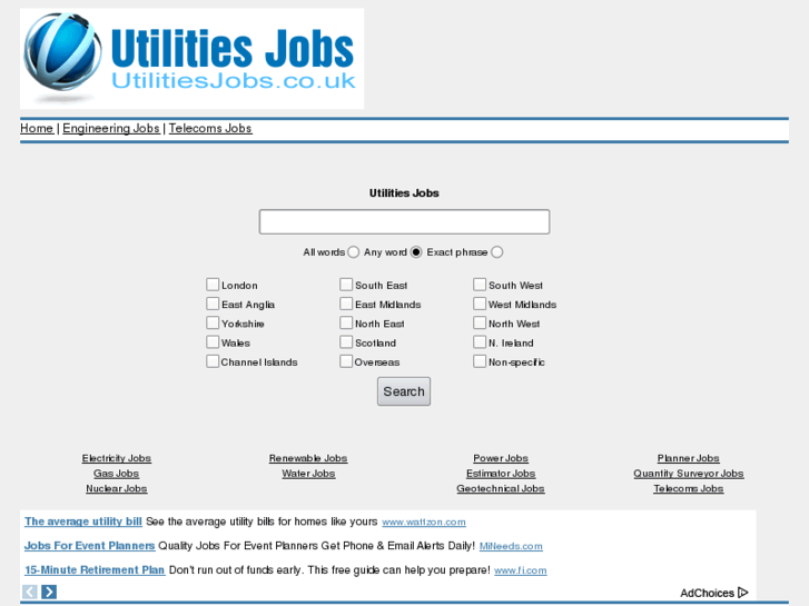 www.utilitiesjobs.co.uk