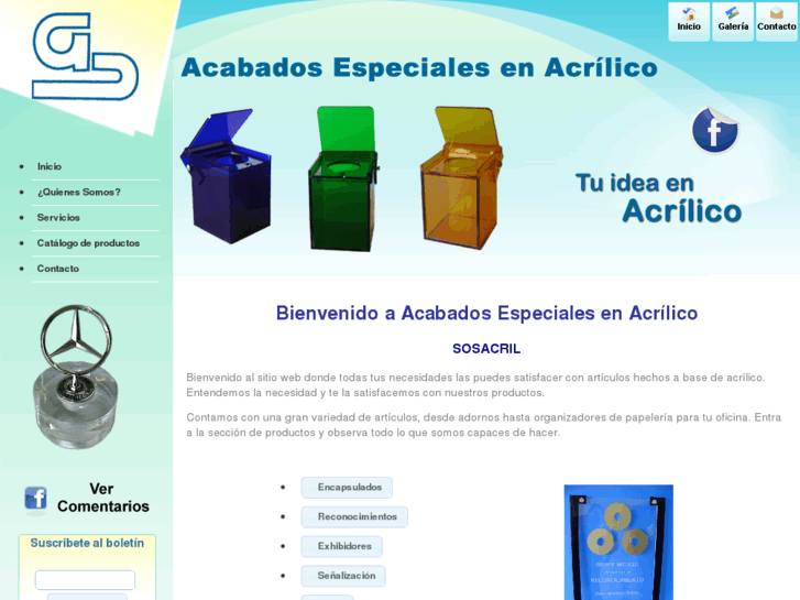 www.acabadosespecialesenacrilico.com