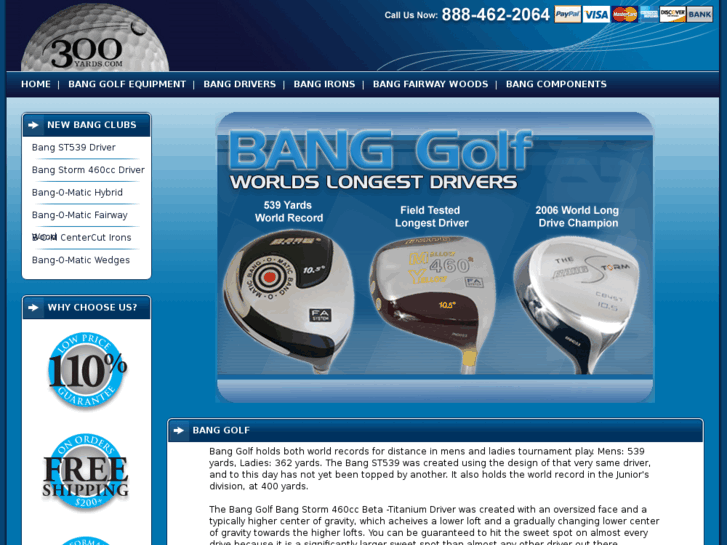 www.bang-golf-clubs.com