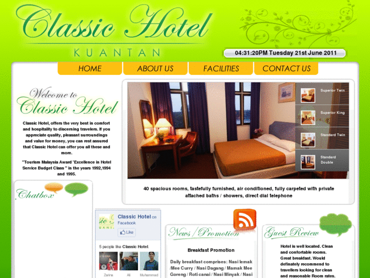 www.classichotelkuantan.com