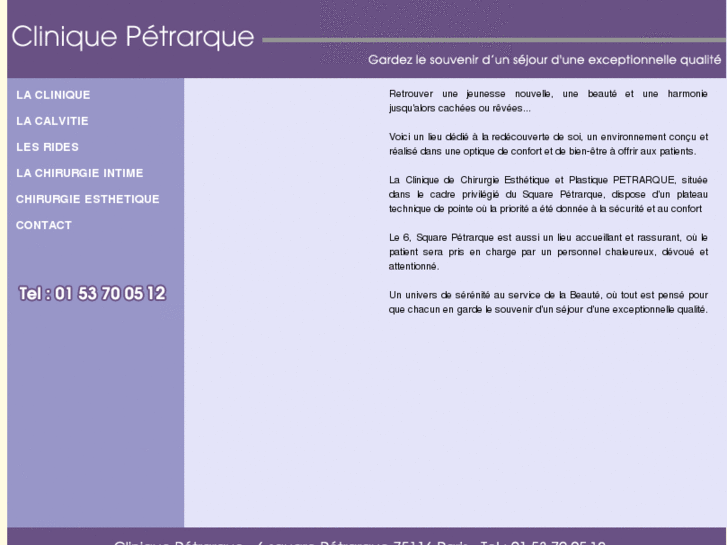 www.clinique-petrarque.com