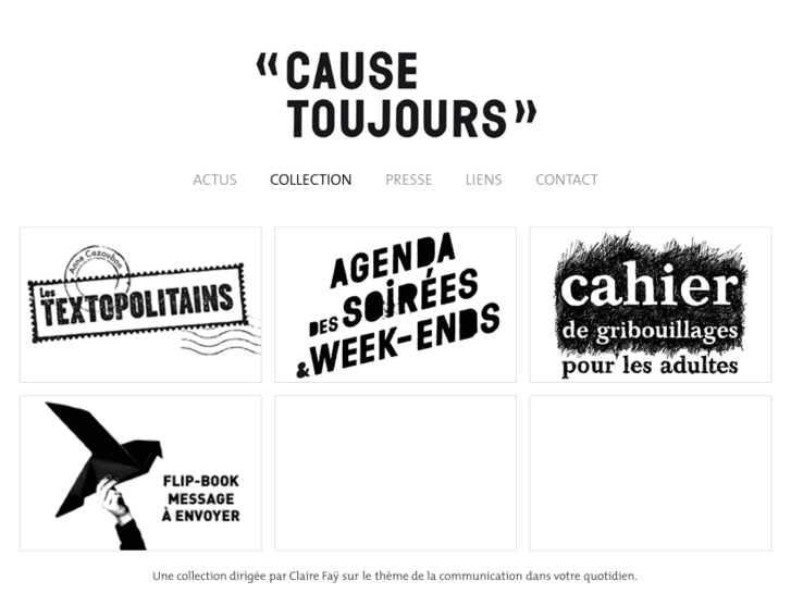 www.collection-cause-toujours.com