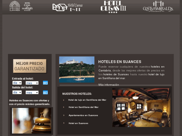 www.hotelensuances.es