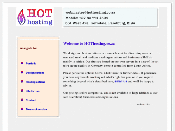 www.hothosting.co.za