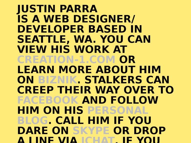 www.justinparra.com