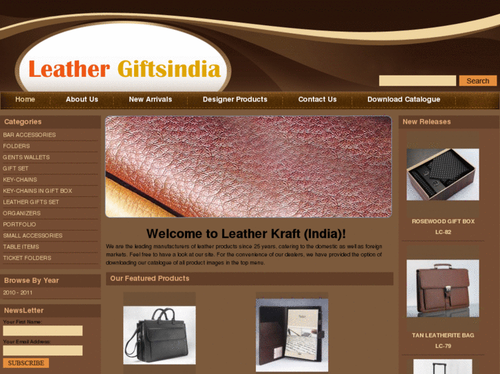 www.leathergiftsindia.com